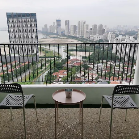 Lm Homeya 3 Bdrm Coastline View Condo For 4-14 Pax With Netflix & Coway Water Purifier Tanjung Tokong Exterior photo